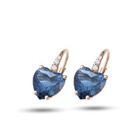 Pendientes Dezulian Gioielli Mujer La Vie en Rose in Oro Topazio 5.71 Ct OCU9 TP LONDON - OCU9 TP LONDON